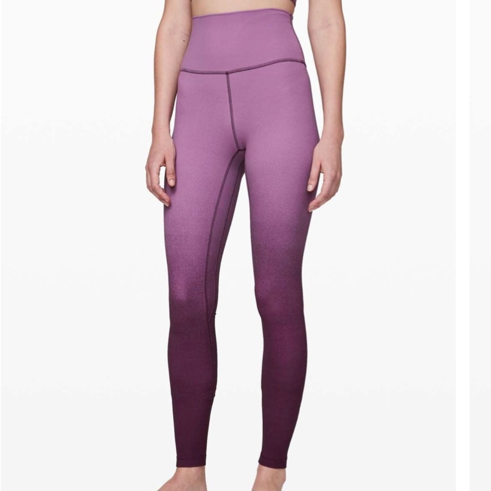 Lululemon Align Pant 28" Spray Ombre Align Pant Size 6 Jubilee Multi